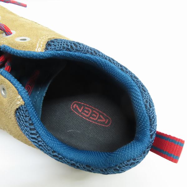 実際に弊社で買取させて頂いたKEEN/キーン JASPER ROCKS STARFISH/RACING RED ジャスパー トレッキング/スニーカー 1013301/27の画像 4枚目