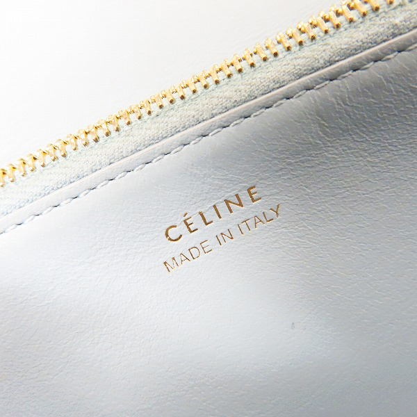 実際に弊社で買取させて頂いたCELINE/セリーヌ ラージフラップ マルチファンクション レザー長財布 の画像 5枚目