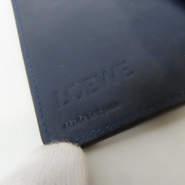 実際に弊社で買取させて頂いたLOEWE/ロエベ アナグラム総柄 レザー6連キーケースの画像 4枚目