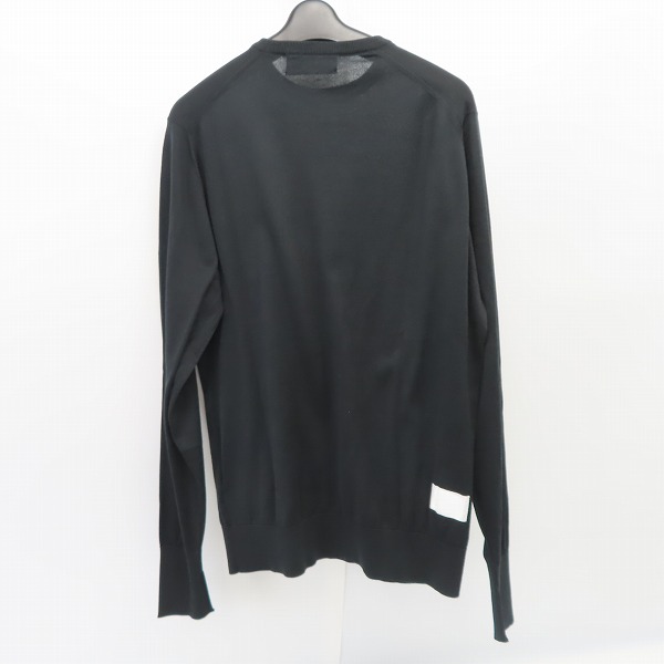 実際に弊社で買取させて頂いたFRAGMENT DESIGN ×SEQUEL×JOHN SMEDLEY ロングスリーブニット ブラック JS LH-S Ⅱ/Sの画像 1枚目