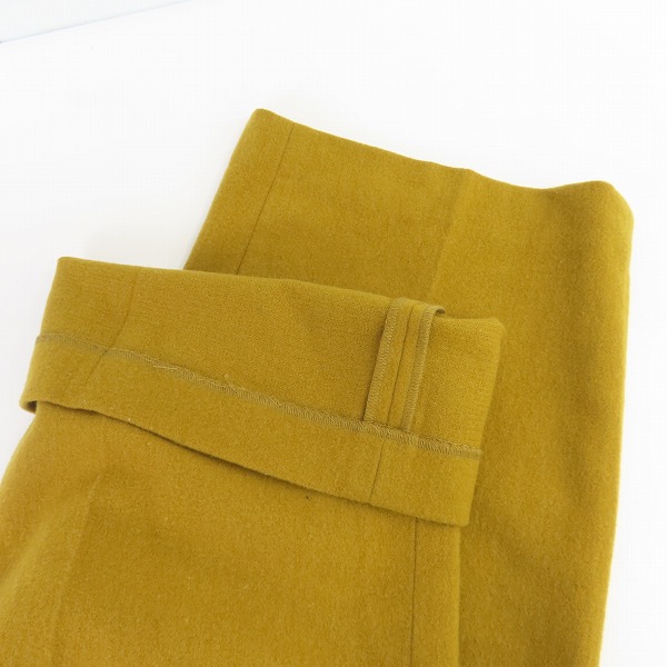 実際に弊社で買取させて頂いたBEAUTY＆YOUTH UNITED ARROWS/ビューティ&ユース ユナイテッドアローズ フラノ ベルト タック ワイドパンツ/Sの画像 7枚目