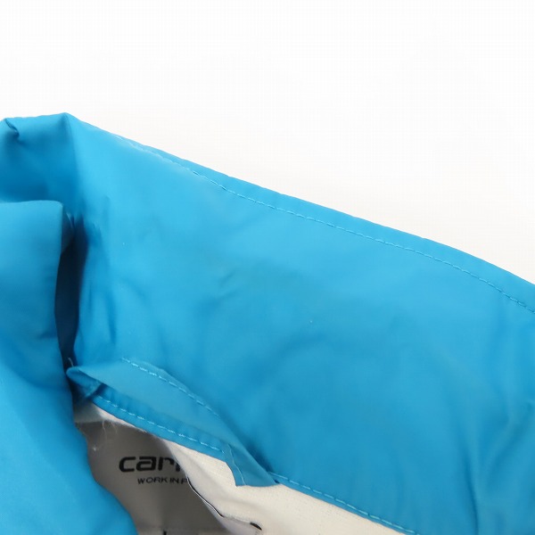 実際に弊社で買取させて頂いたCarhartt WIP/カーハートダブリューアイピー SCRIPT COACH JACKET コーチジャケット ブルー/Mの画像 6枚目