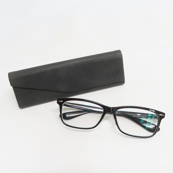 実際に弊社で買取させて頂いた999.9/フォーナインズ 度入り メガネフレーム/アイウェア NP-601 90の画像 8枚目