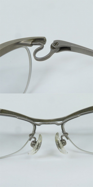 実際に弊社で買取させて頂いた999.9/フォーナインズ 度入り眼鏡/メガネフレーム チタニウム S-307T/4の画像 4枚目