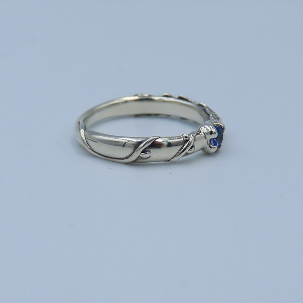 実際に弊社で買取させて頂いた【ギャラ付き】BloodyMary/ブラッディマリー mini nut/ミニナット リング w/タンザナイト 13号の画像 3枚目