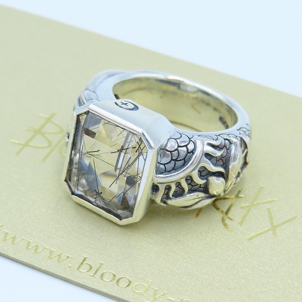 実際に弊社で買取させて頂いた【ギャラ付き】Bloody Mary/ブラッディマリー 2006 Xmas/クリスマス限定 univers リング 17号