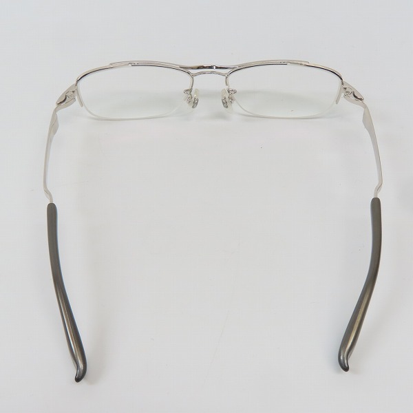 実際に弊社で買取させて頂いた9999/フォーナインズ Titanium/チタン 度入り 眼鏡 メガネフレーム S-100T 142の画像 3枚目