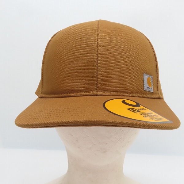実際に弊社で買取させて頂いた(5)Carhartt/カーハート Firm Duck Flat Brim Cap ファームダック フラットブリム キャップ ブラウン AH1604-M/OSFAの画像 1枚目