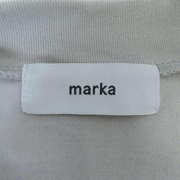 実際に弊社で買取させて頂いたmarka/マーカ ルーズシルエット クルーネックカットソー M21C-05CS01C/2の画像 2枚目