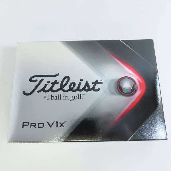 実際に弊社で買取させて頂いた(5)【未使用/オウンネーム】Titleist/タイトリスト PRO V1x ゴルフボール 1ダースの画像 3枚目