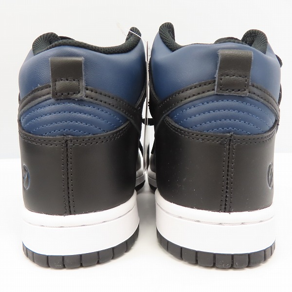 実際に弊社で買取させて頂いた【未使用】NIKE×FRAGMENT DESIGN/ナイキ×フラグメントデザイン DUNK HI/F ダンクハイ Midnight Navy DJ0383-400/25.5の画像 1枚目