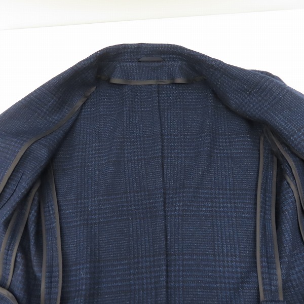 実際に弊社で買取させて頂いたEDIFICE/エディフィス ロロピアーナ生地 3B テーラードジャケット 15-010-320-0016-3-0の画像 5枚目