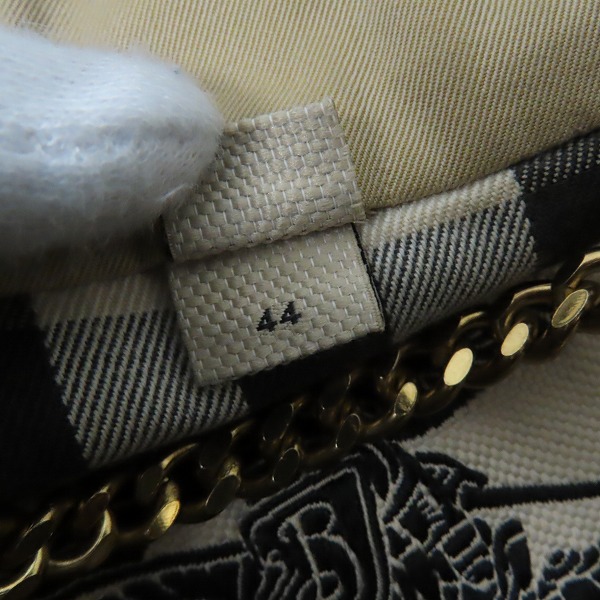 実際に弊社で買取させて頂いたBurberry/バーバリー THE SANDRINGHAM/サンドリンガム ノバチェック トレンチコート 44の画像 5枚目