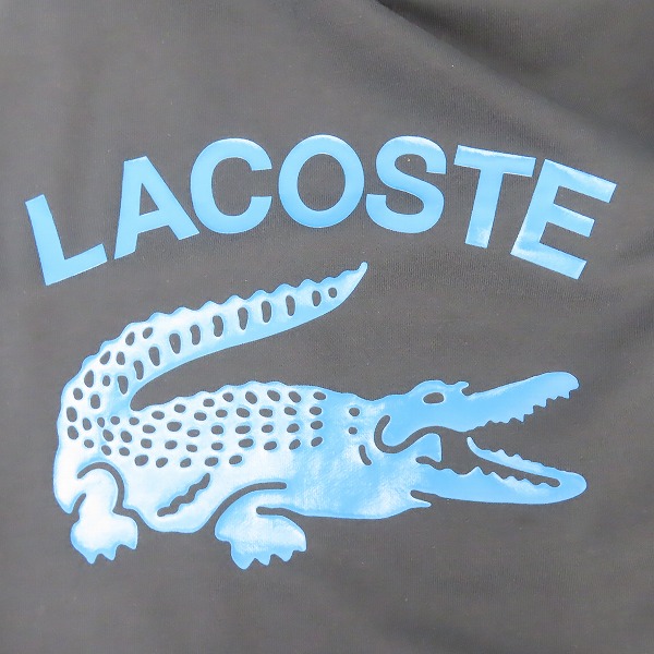 実際に弊社で買取させて頂いたLACOSTE/ラコステ プルオーバー パーカー  ビッグロゴプリント SH059EL/Mの画像 4枚目