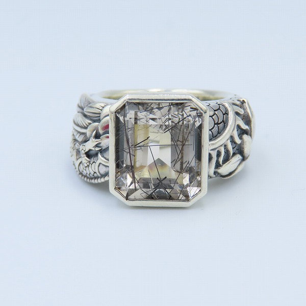 実際に弊社で買取させて頂いた【ギャラ付き】Bloody Mary/ブラッディマリー 2006 Xmas/クリスマス限定 univers リング 17号の画像 1枚目