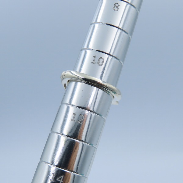 実際に弊社で買取させて頂いた【ギャラ付き】Bloody mary/ブラッディマリー Vivid/ヴィヴィッド リング w/ブルーダイヤモンド 11号の画像 7枚目