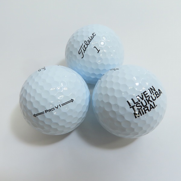 実際に弊社で買取させて頂いた(5)【未使用/オウンネーム】Titleist/タイトリスト PRO V1 ゴルフボール 1ダースの画像 2枚目