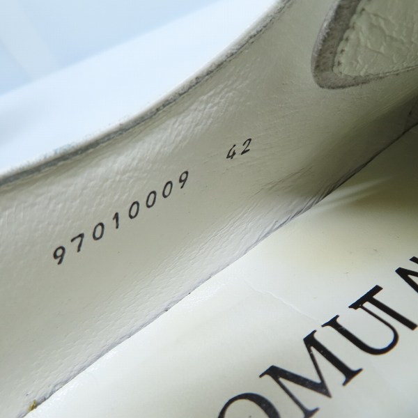 実際に弊社で買取させて頂いたHIROMU TAKAHARA/ヒロムタカハラ スタッズ ウィングチップシューズ 97010009/42の画像 5枚目