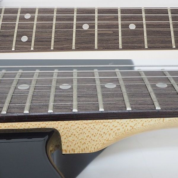 実際に弊社で買取させて頂いた★PIGNOSE/ピグノーズ PGG-200 Travel Guitar アンプ内蔵 ミニ エレキギター ソフトケース付の画像 4枚目