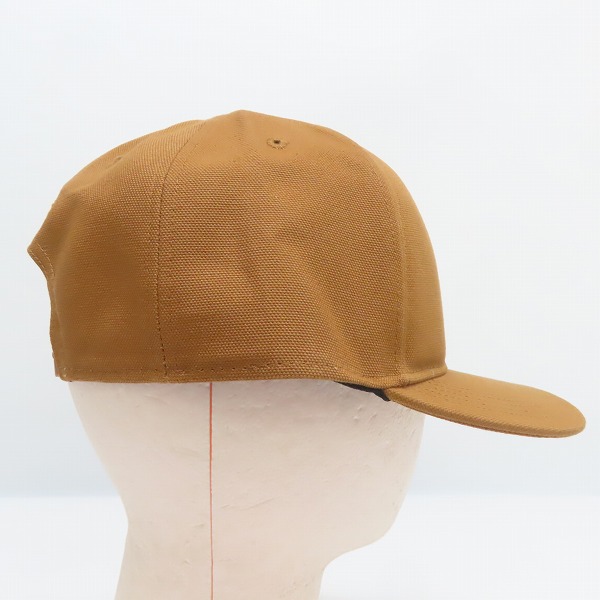 実際に弊社で買取させて頂いた(2)Carhartt/カーハート Firm Duck Flat Brim Cap ファームダック フラットブリム キャップ ブラウン AH1604-M/OSFAの画像 3枚目