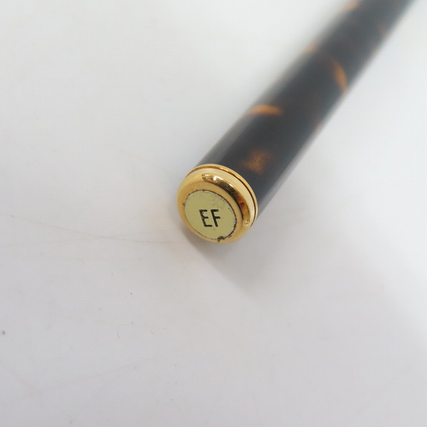 実際に弊社で買取させて頂いたDUNHILL/ダンヒル 万年筆 ペン先14K/EFの画像 4枚目