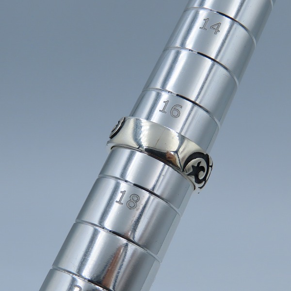 実際に弊社で買取させて頂いた【ギャラ付き】Bloody Mary/ブラッディマリー Thorn Black/ソーン リング 17号の画像 7枚目