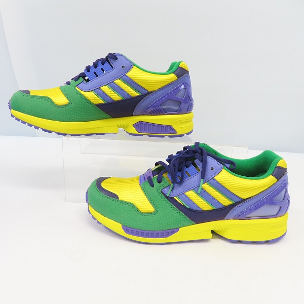 実際に弊社で買取させて頂いたadidas/アディダス×atmos/アトモス ZX 8000 G-SNK "Brazi"/ゼットエックス8000 ブラジル GX7185/29.0の画像 3枚目