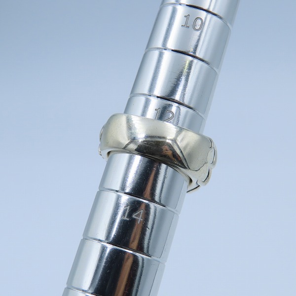 実際に弊社で買取させて頂いた【ギャラ付き】BloodyMary/ブラッディマリー Lava/ラヴァ/溶岩 リング w/ガーネット 13号の画像 7枚目