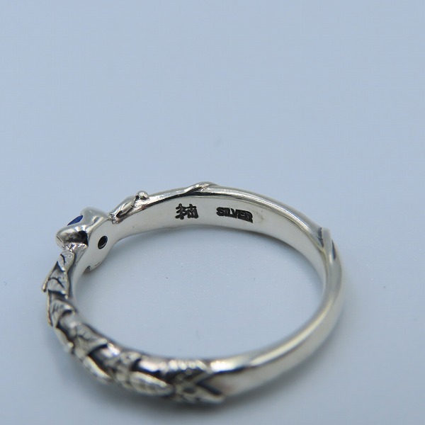 実際に弊社で買取させて頂いた【ギャラ付き】BloodyMary/ブラッディマリー mini nut/ミニナット リング w/タンザナイト 13号の画像 6枚目