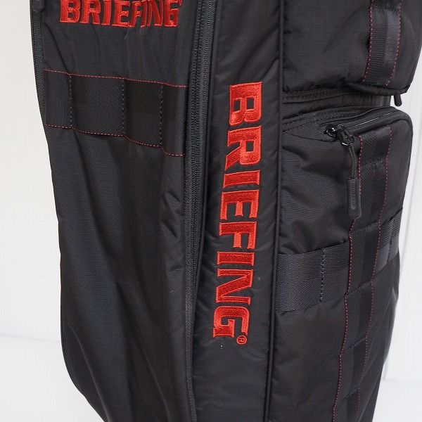 実際に弊社で買取させて頂いたBRIEFING/ブリーフィング CR-6 ゴルフ 8.5型 5分割キャディバッグ ブラックの画像 6枚目