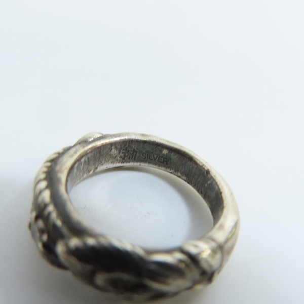 実際に弊社で買取させて頂いた【ギャラ付】Bloody Mary/ブラッディマリー マグノリアリング w/1ダイヤ 7号の画像 6枚目