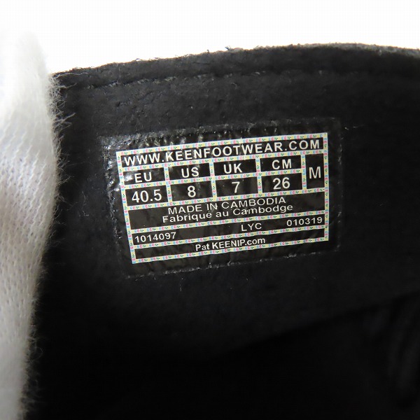 実際に弊社で買取させて頂いたKEEN/キーン UNEEK/ユニーク スポーツサンダル 1014097 /26の画像 5枚目