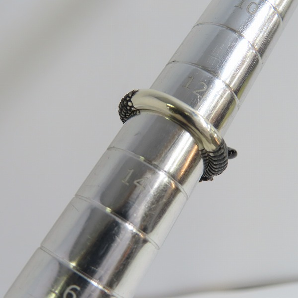 実際に弊社で買取させて頂いた【ギャラ付き】Bloody Mary/ブラッディマリー Bloom/ブルーム リング - 開花 wオニキスクローブラックダイヤモンド 13号の画像 7枚目