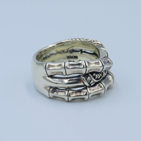 実際に弊社で買取させて頂いた【ギャラ付き】Bloody Mary/ブラッディマリー Acrobat/アクロバット リング 20号の画像 3枚目