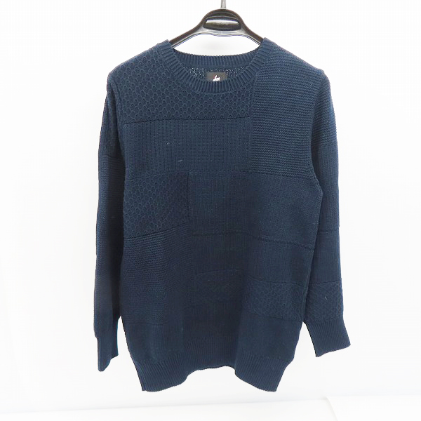 実際に弊社で買取させて頂いたPaul Smith/ポールスミス RED EAR/レッドイヤー テクスチャーパターンニット 182640/M