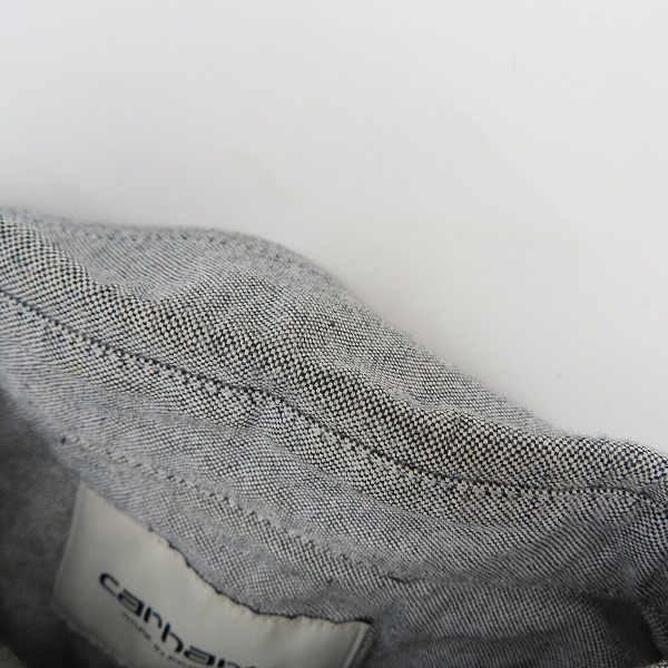 実際に弊社で買取させて頂いたCarhartt/カーハート ストライプデニムシャツ/カモ切り替えシャツ/2点セットの画像 3枚目