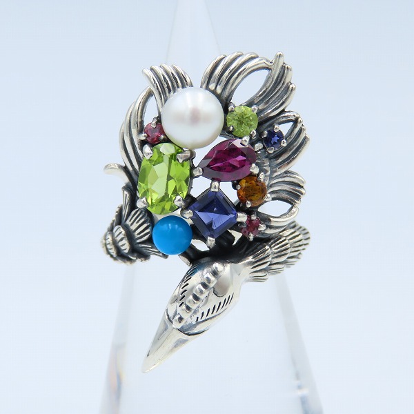 実際に弊社で買取させて頂いた【ギャラ付き】BloodyMary/ブラッディマリー Ere/Romance エラ/ロマンス リング 11号の画像 1枚目