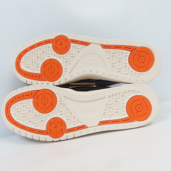 実際に弊社で買取させて頂いた【未使用】ASICS×ATMOS/アシックス×アトモス GEL-PTG OKAYAMA DENIM/ゲルPTG 岡山デニム 1201A561-400/29の画像 2枚目