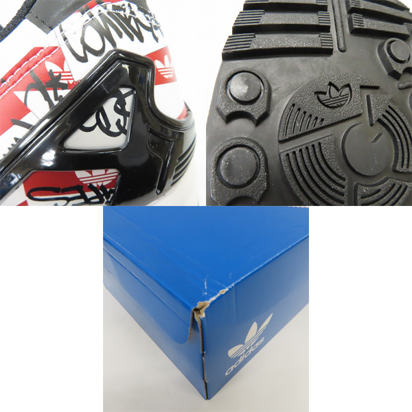 実際に弊社で買取させて頂いた【未使用】adidas×atmos/アディダス×アトモス ZX 8000 "Graffiti"/ゼットエックス8000 グラフィティ GW6028/29の画像 7枚目