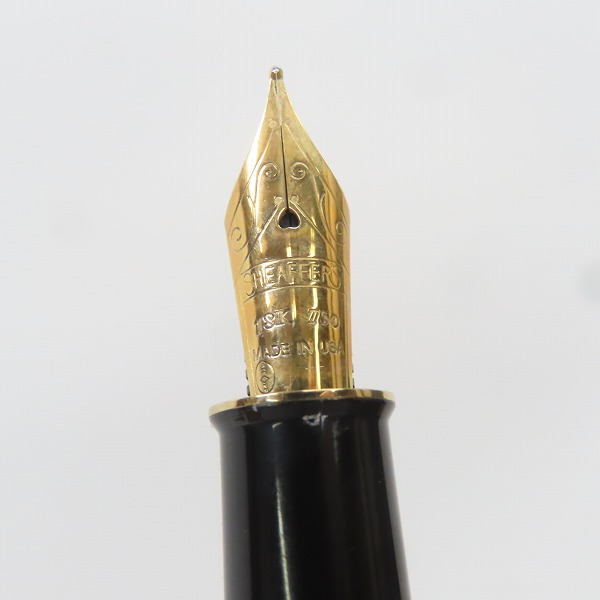 実際に弊社で買取させて頂いたSHEAFFER/シェーファー キャップ式 万年筆 ペン先18K/750/PFの画像 3枚目