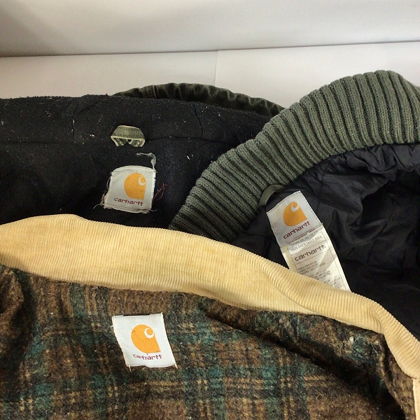実際に弊社で買取させて頂いた【おまとめ品】Carhartt/カーハート ヴィンテージ ジャケット コート アウター まとめの画像 1枚目