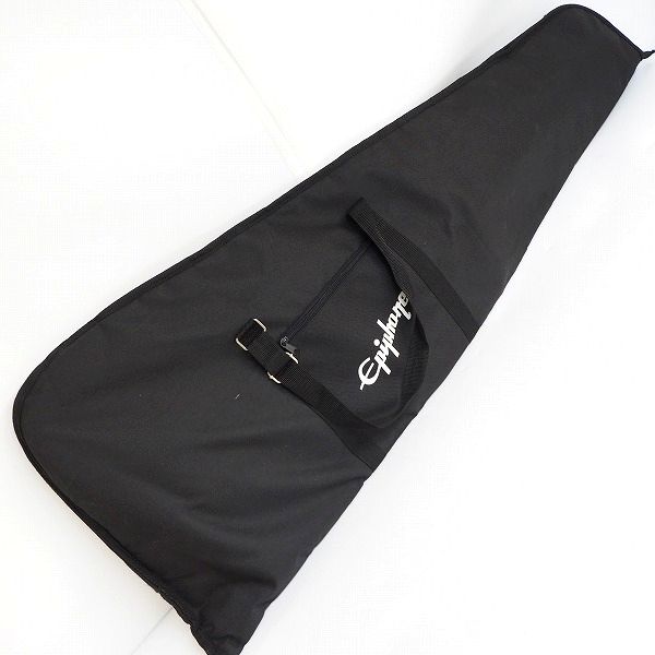 実際に弊社で買取させて頂いた★Epiphone/エピフォン Thunderbird IV/サンダーバード 4弦エレキベース  ソフトケース付の画像 9枚目