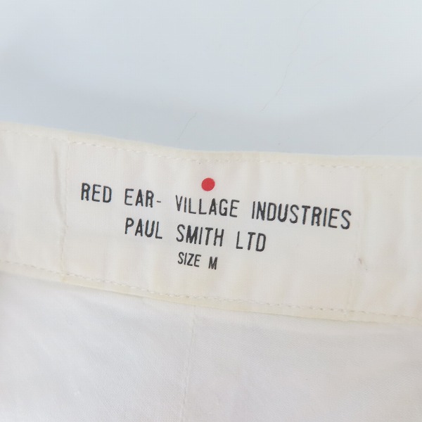 実際に弊社で買取させて頂いたPaul Smith/ポールスミス RED EAR/レッドイヤー ヘンリーネックシャツ 162055/Mの画像 2枚目