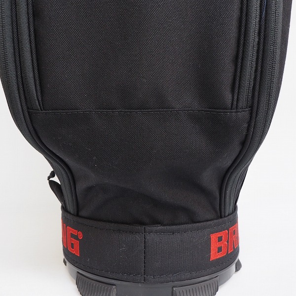 実際に弊社で買取させて頂いたBRIEFING/ブリーフィング CR-5 ゴルフ 9.5型 5分割キャディバッグ ブラックの画像 7枚目