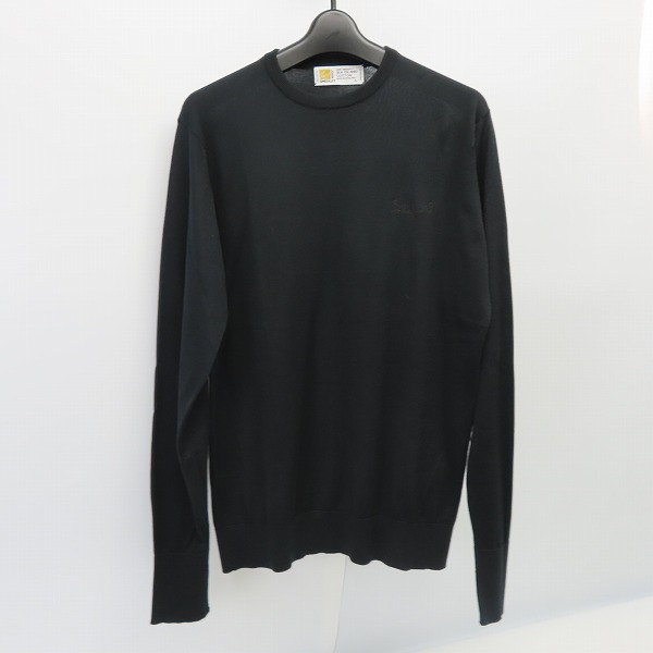 実際に弊社で買取させて頂いたFRAGMENT DESIGN ×SEQUEL×JOHN SMEDLEY ロングスリーブニット ブラック JS LH-S Ⅱ/S