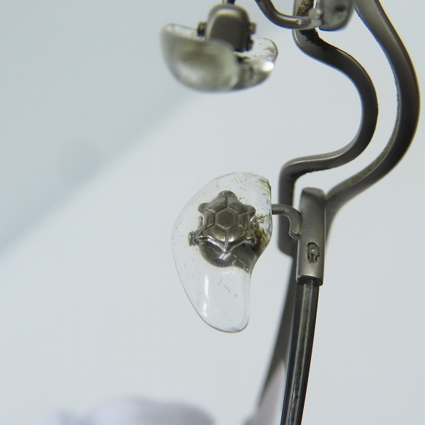 実際に弊社で買取させて頂いた999.9/フォーナインズ 度入り眼鏡/メガネフレーム チタニウム S-307T/4の画像 8枚目