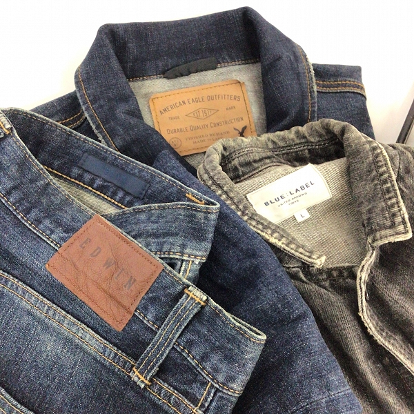 実際に弊社で買取させて頂いた【おまとめ品】エドウィン/ユナイテッドアローズ/アメリカンイーグル 等 デニムパンツ/デニムジャケット 他の画像 1枚目