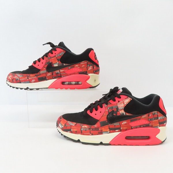 実際に弊社で買取させて頂いたNIKE×atmos/ナイキ×アトモス AIR MAX 90 PRNT WE LOVE NIKE AQ0926-001/27の画像 3枚目