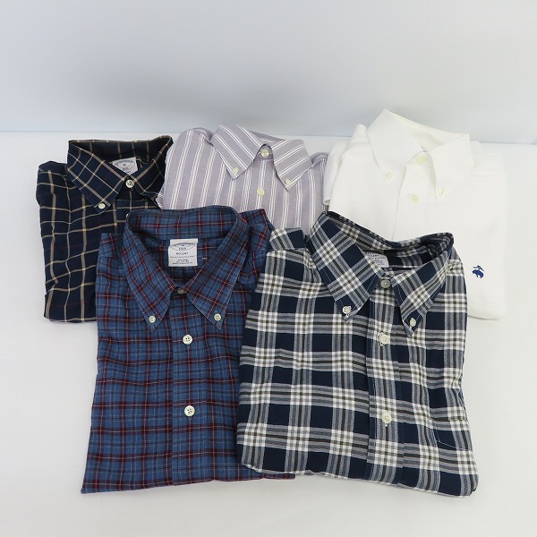 実際に弊社で買取させて頂いた【おまとめ】BROOKS BROTHERS/ブルックスブラザーズ 長袖シャツ
