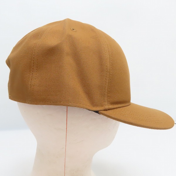 実際に弊社で買取させて頂いた(6)Carhartt/カーハート Firm Duck Flat Brim Cap ファームダック フラットブリム キャップ ブラウン AH1604-M/OSFAの画像 3枚目
